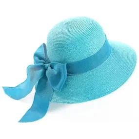 Alma SunHat - Frauen Modische Bogen Strand Sonnenhut
