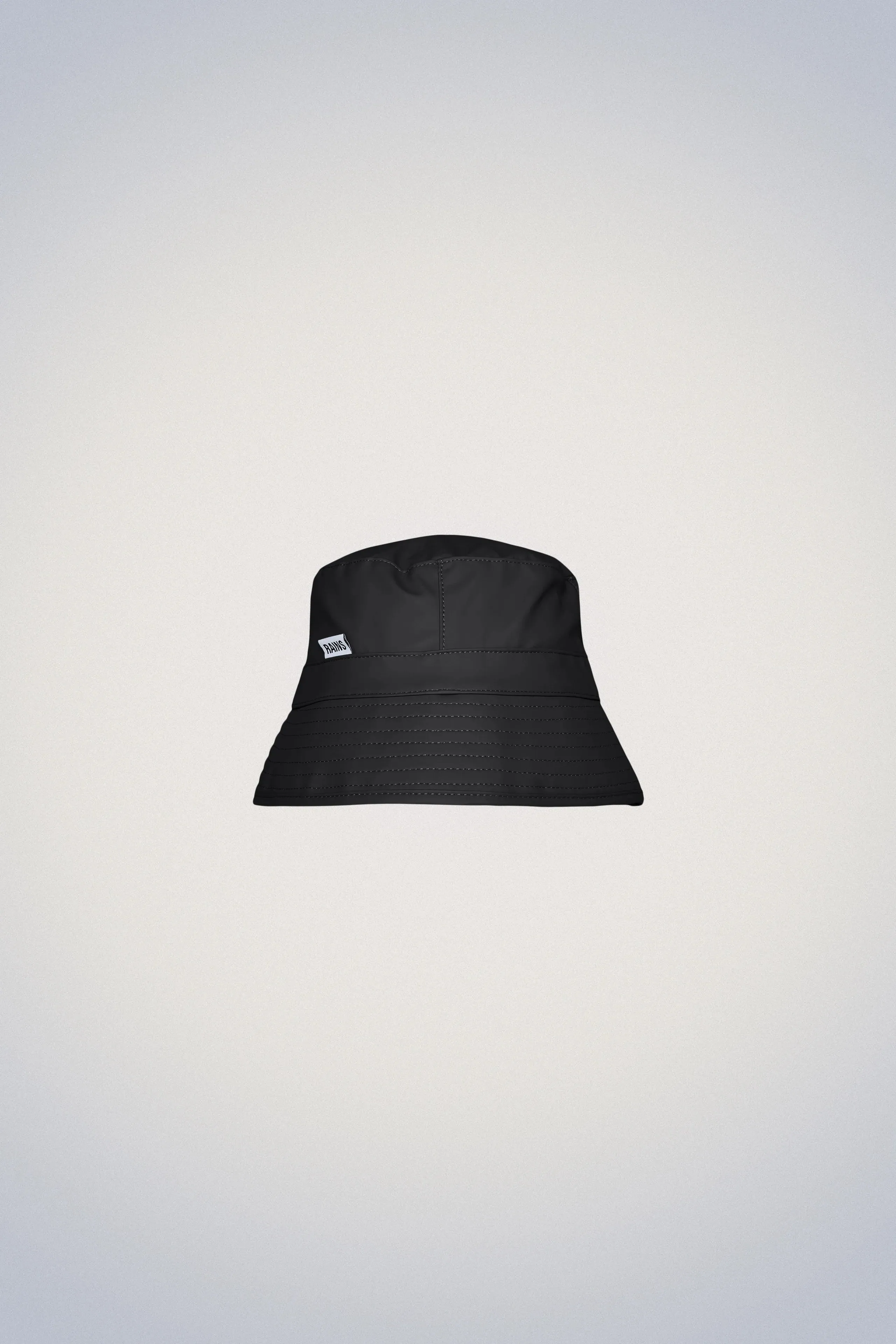 Black RAINS Bucket Hat
