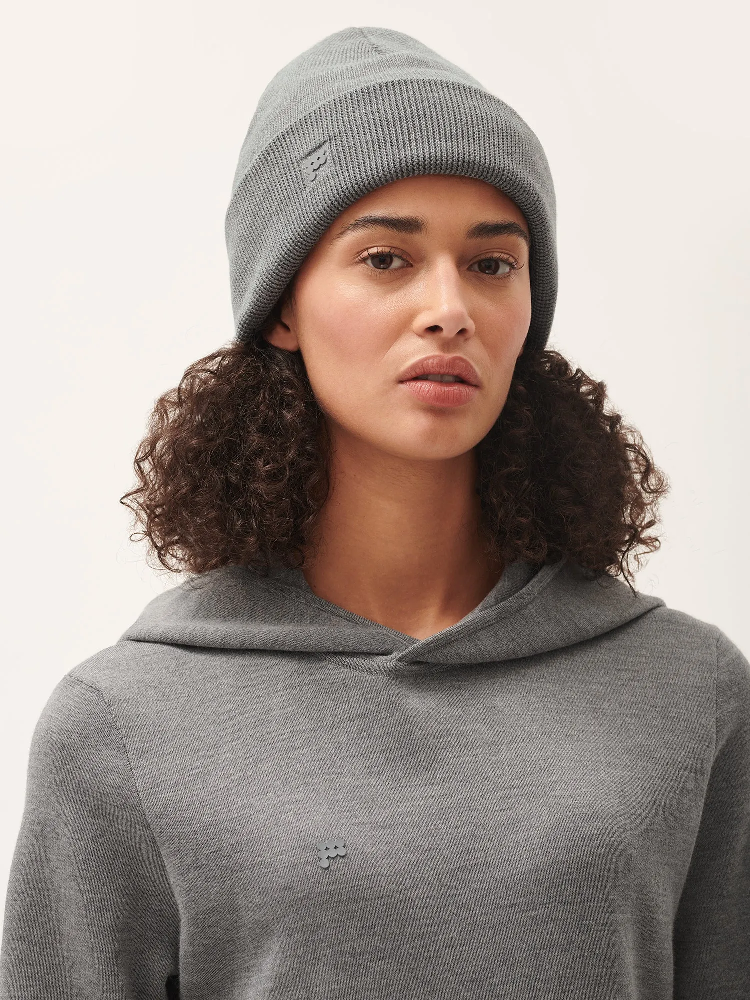 DNA Regenerative Merino Wool Beanie—grey marl