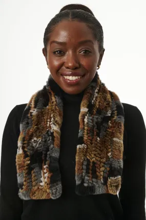 Ella scarf I Brown Multi