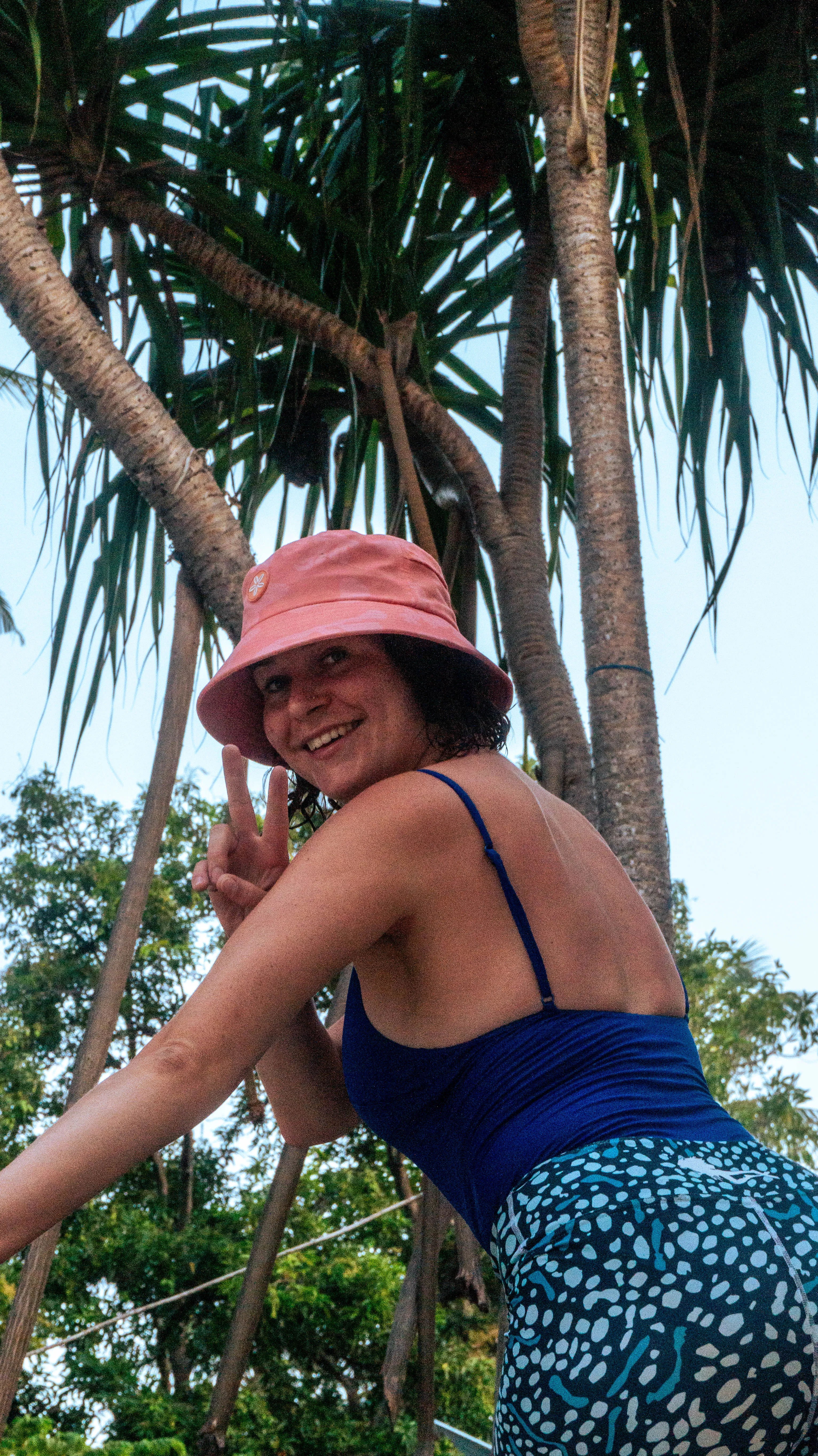 Florals and Corals - Ocean Hat
