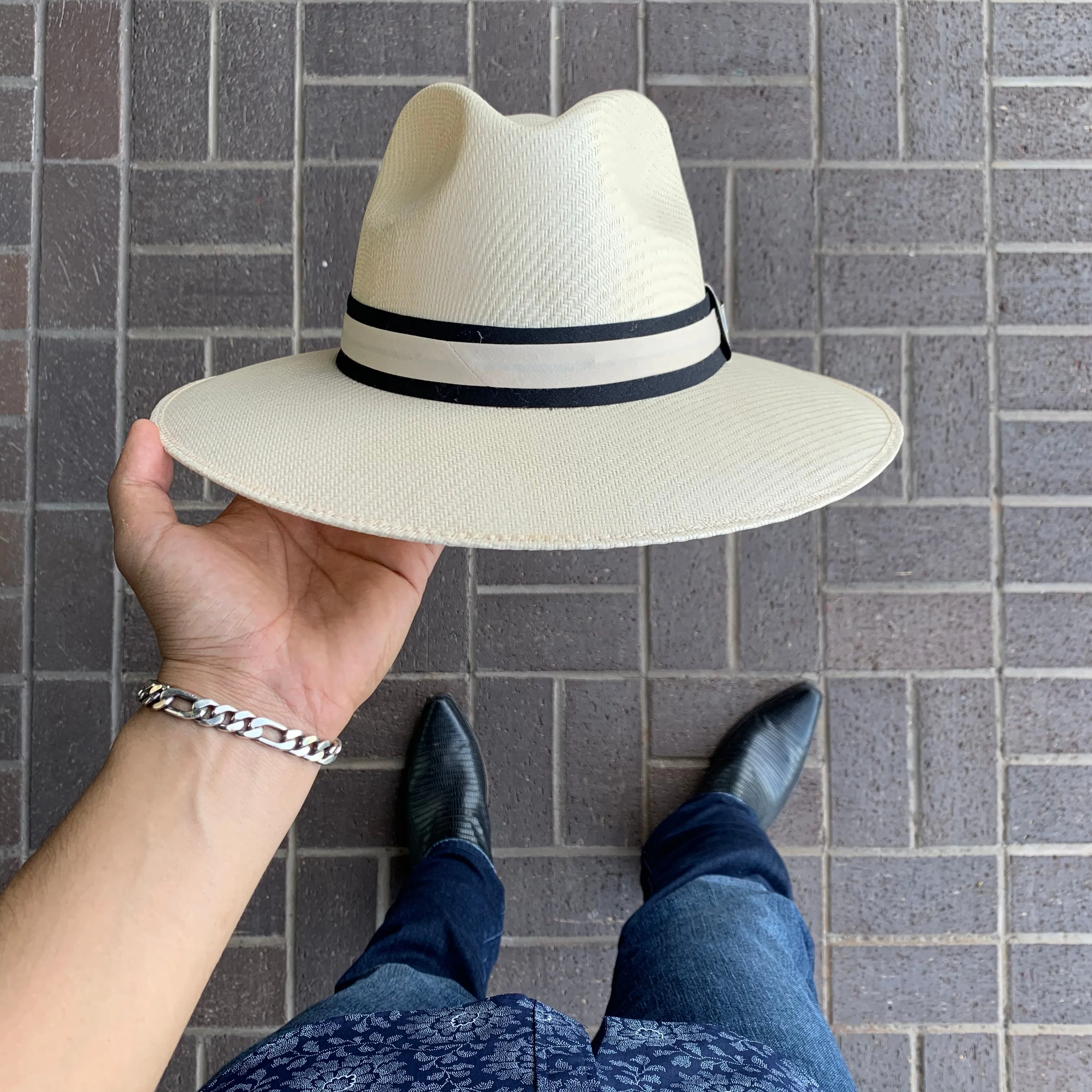 Francesco Royal Palm Straw Hat