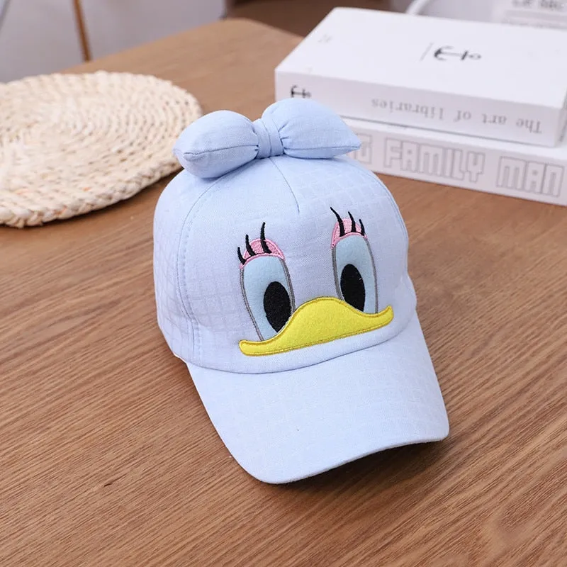Girls Ducky Bow Baseball Cap - ONLY 1 LEFT !!!