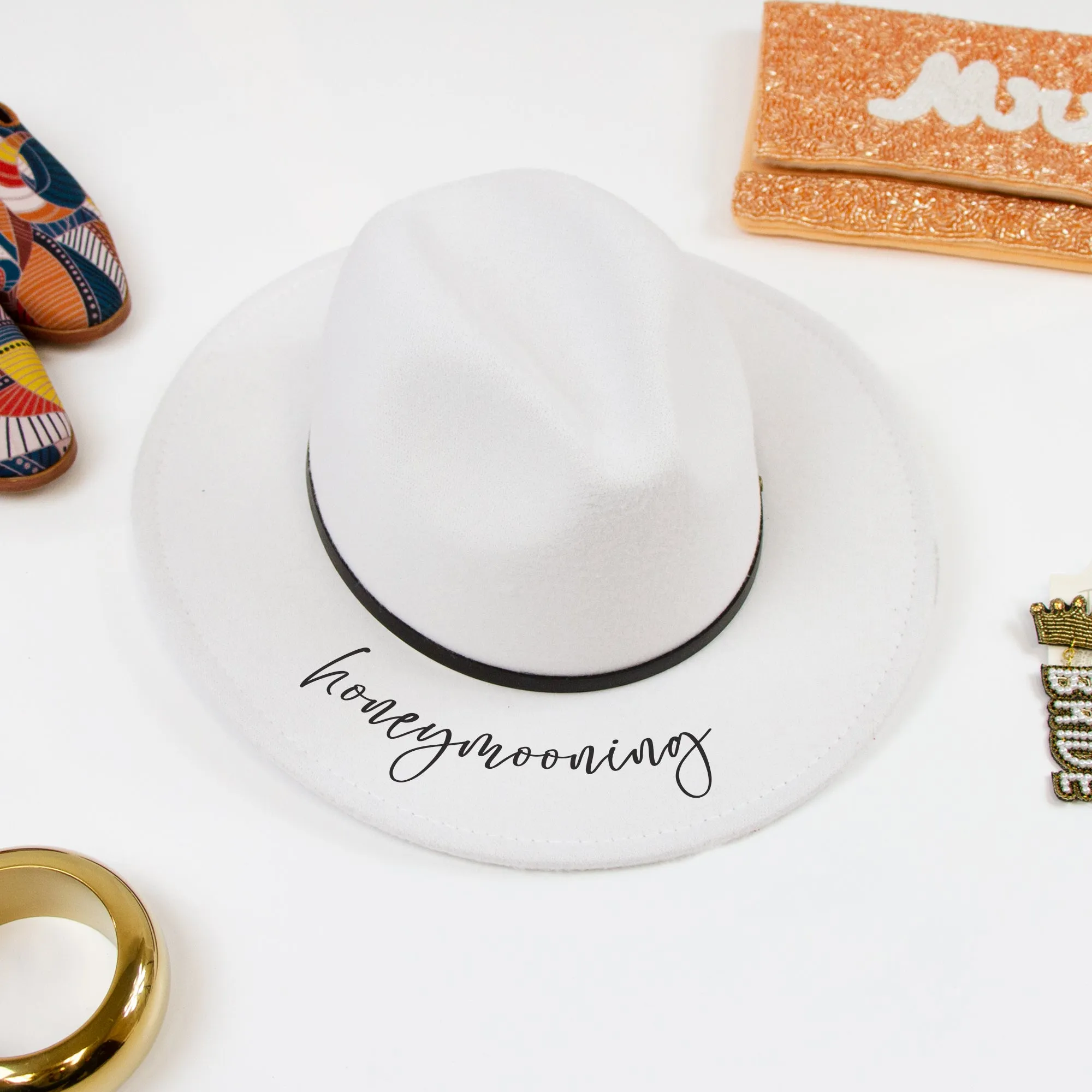 Honeymooning Fedora Hat