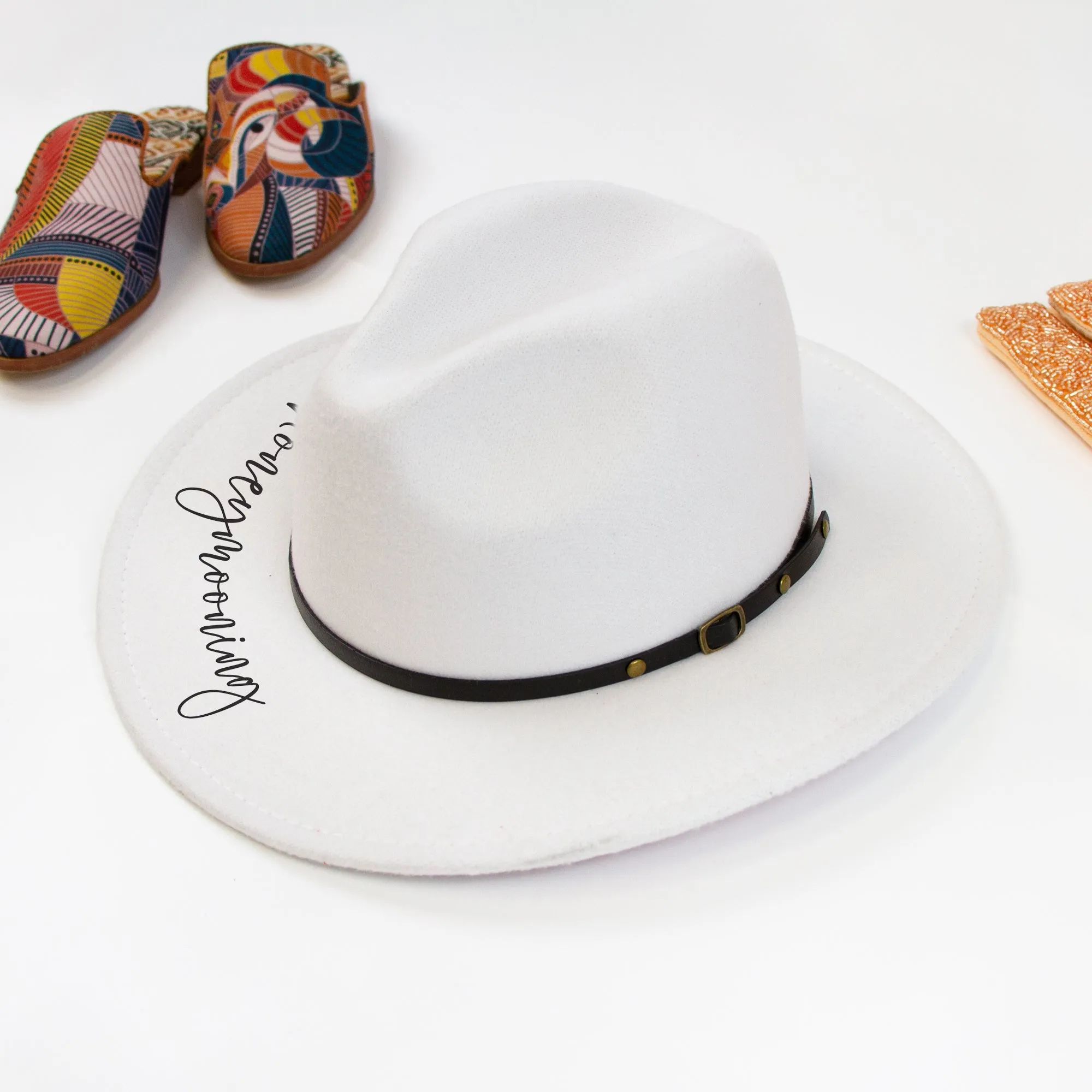 Honeymooning Fedora Hat