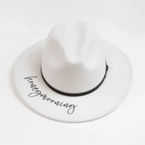 Honeymooning Fedora Hat