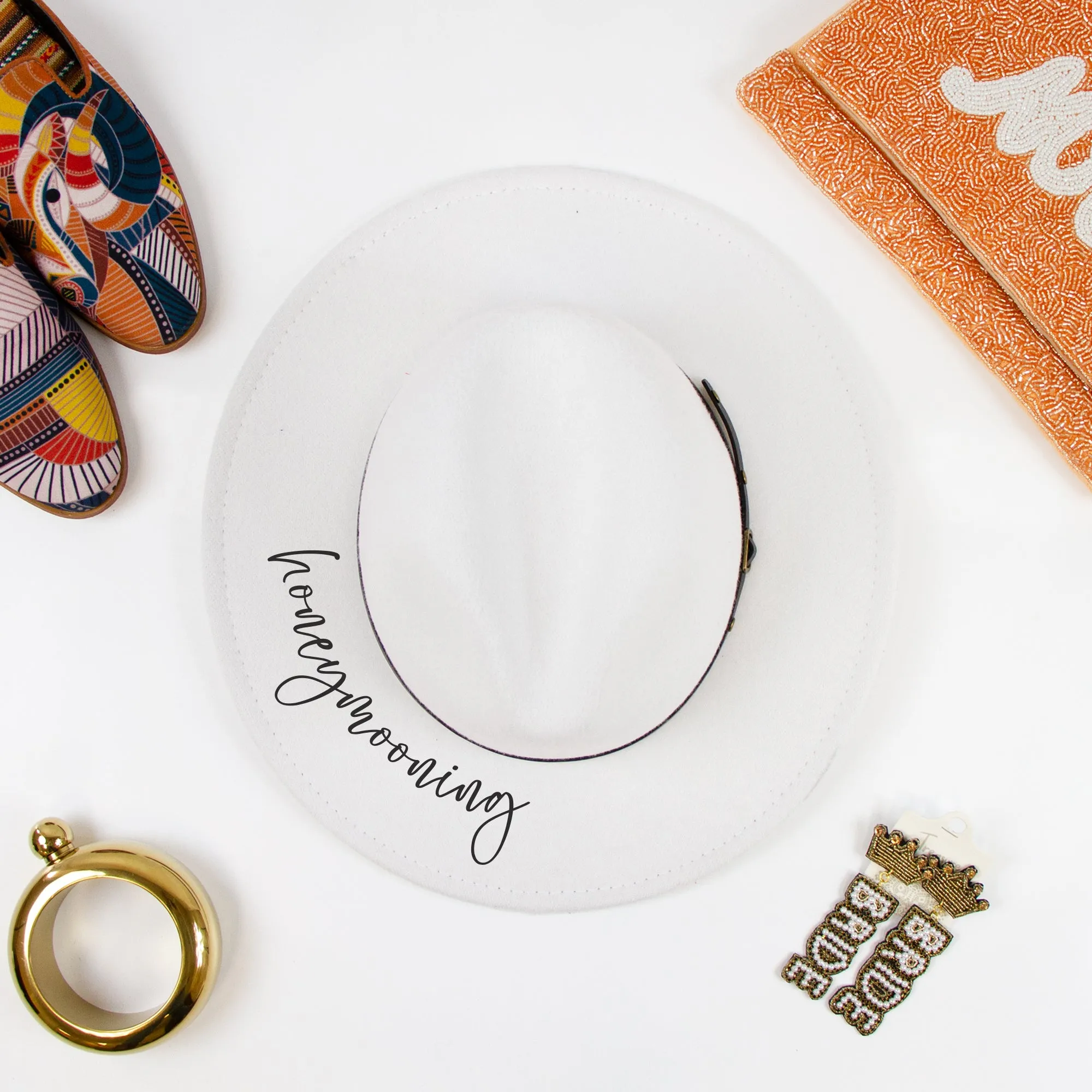 Honeymooning Fedora Hat