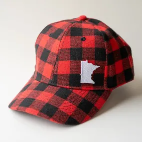 Minnesota Buffalo Plaid Hat
