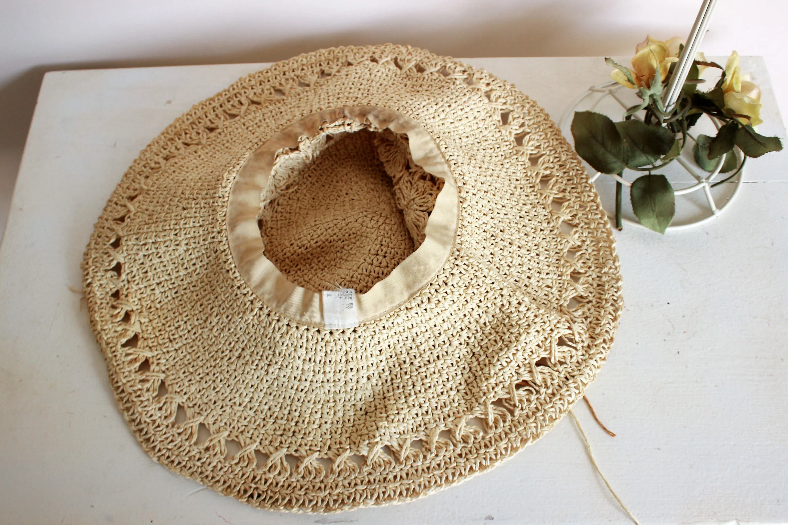 Vintage 1990s Straw Hat