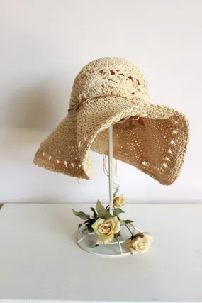 Vintage 1990s Straw Hat