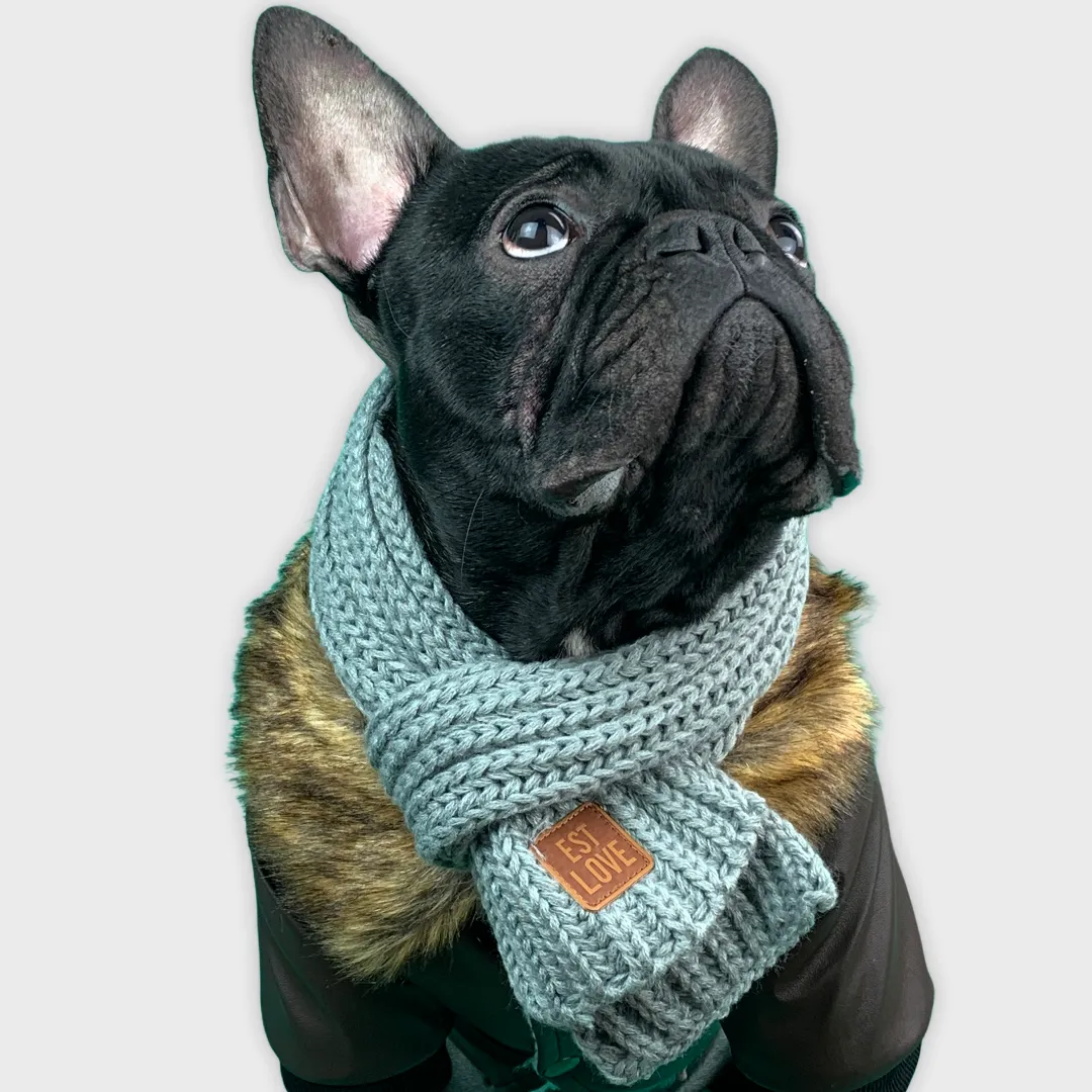 Winter Scarf for French Bulldog
