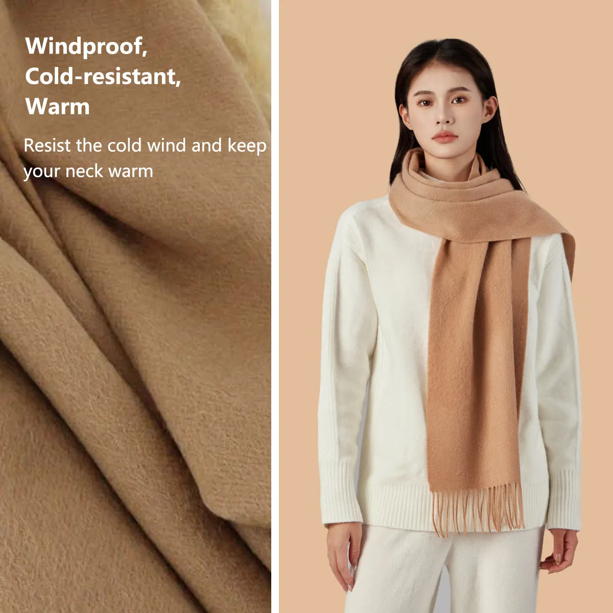 Women’s 100% Pure Wool Scarf