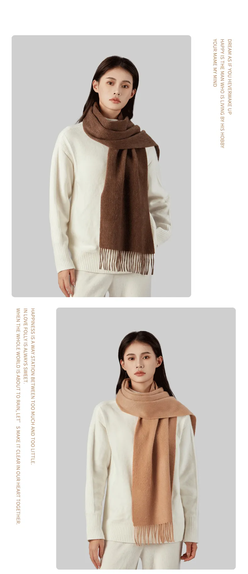 Women’s 100% Pure Wool Scarf